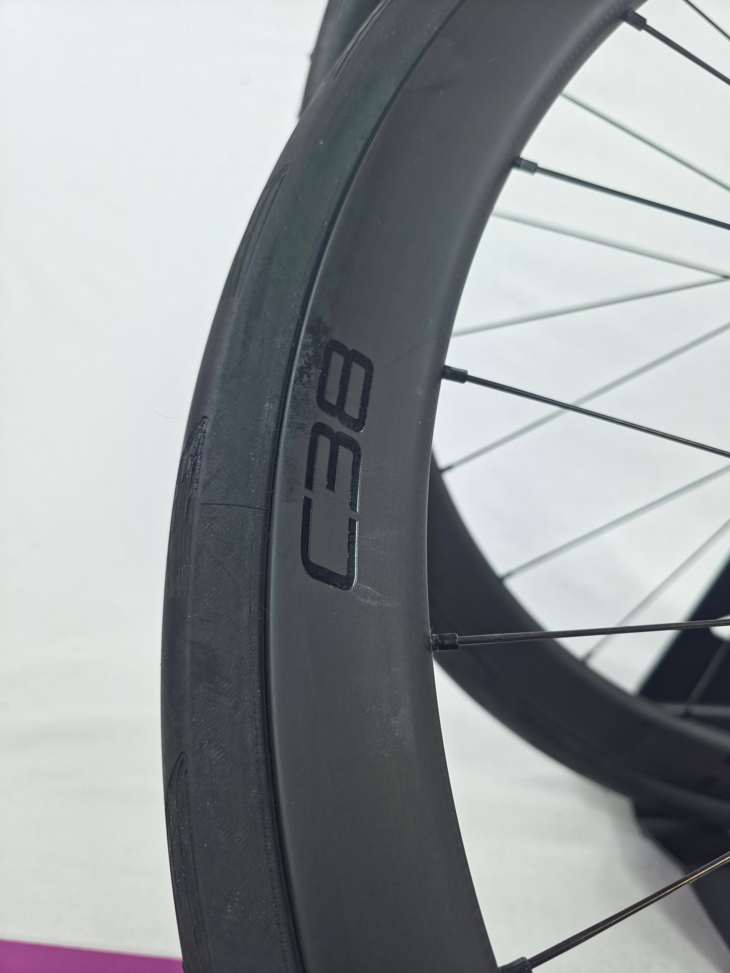 Roval Rapide C38 Wheelset (Pre Owned Tires Included)