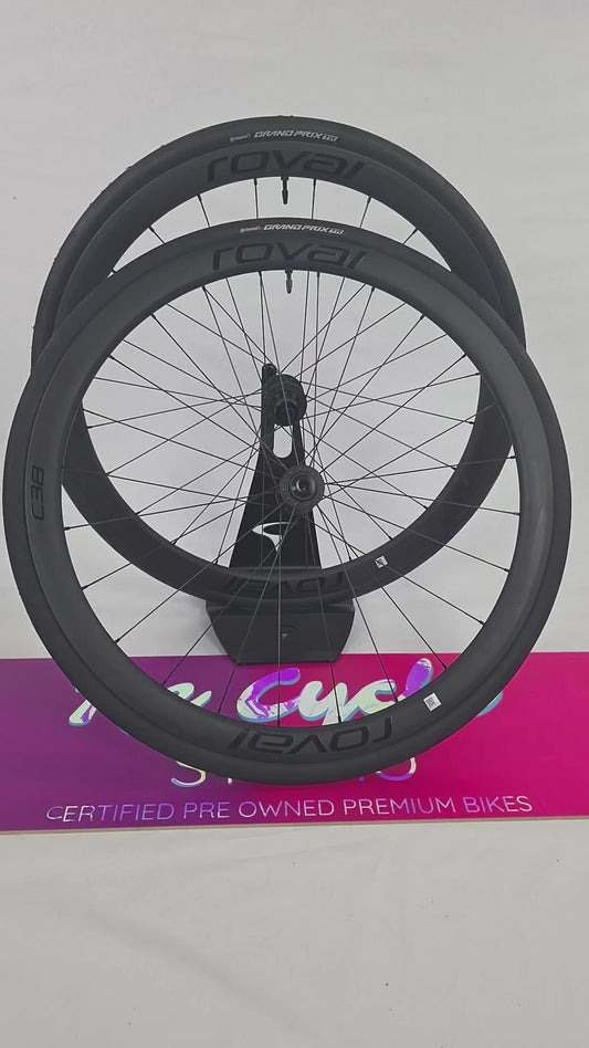 Roval Rapide C38 Wheelset (Pre Owned Tires Included)